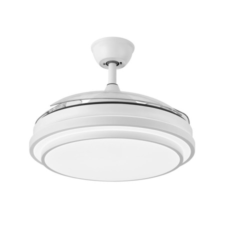 Ventilador De Sostre Amb Llum Eolos Blanc