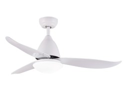 Ventilador De Sostre Amb Llum Kona Blanc