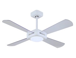 Ventilador De Sostre Amb Llum Maltemi Blanco