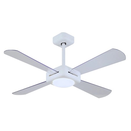Ventilador De Techo Con Luz Meltemi Blanco