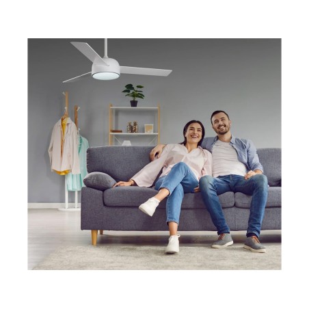 Ventilador De Sostre Amb Llum Pamper Blanc