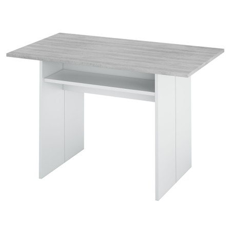 Mesa Cocina Plegable Tavolo Blanco Cemento