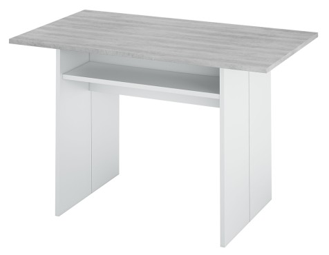 Mesa Cocina Plegable Tavolo Blanco Cemento