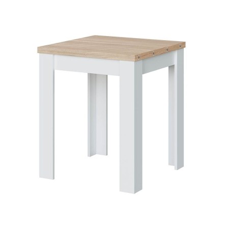  Mesa De Cocina Extensible Livre Roble Y Blanco