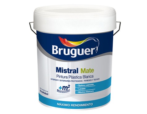 Pintura Plástica Blanca Mistral Interior Exterior