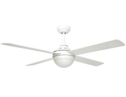 Ventilador De Techo Con Luz Blanco Baloo