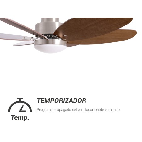 Ventilador De Techo Con Luz Rainbow M
