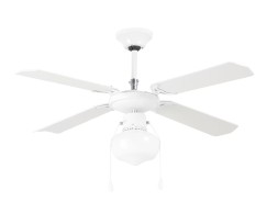  Ventilador De Sostre Amb Llum Blanc Barein