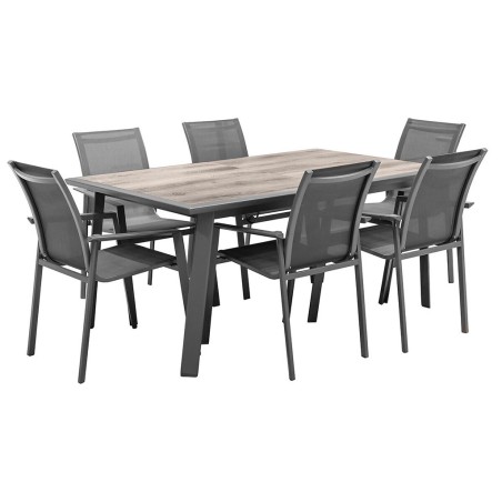 Mesa Extensible Pavane Gris Grafito