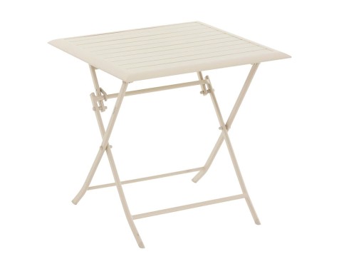Mesa De Jardín Plegable Cuadrada Azua Arcilla