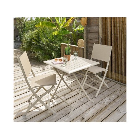 Mesa De Jardín Plegable Cuadrada Azua Arcilla