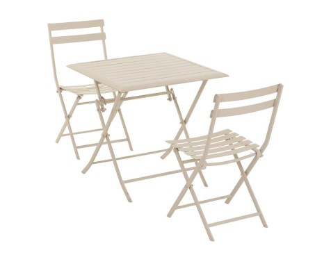 Mesa De Jardín Plegable Cuadrada Azua Arcilla