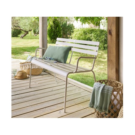 Banc Jardí Greensboro Metall Argila