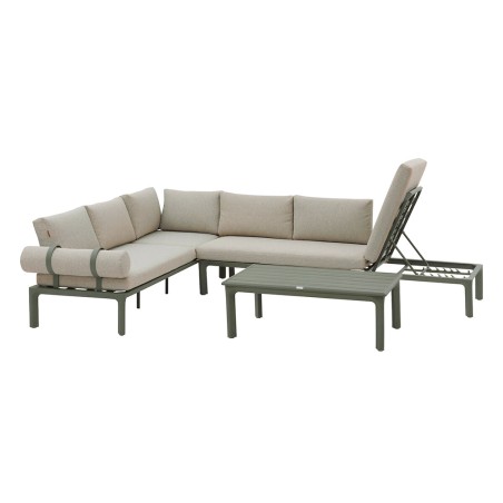 Conjunto De Jardín Café Dilors Verde Laurel