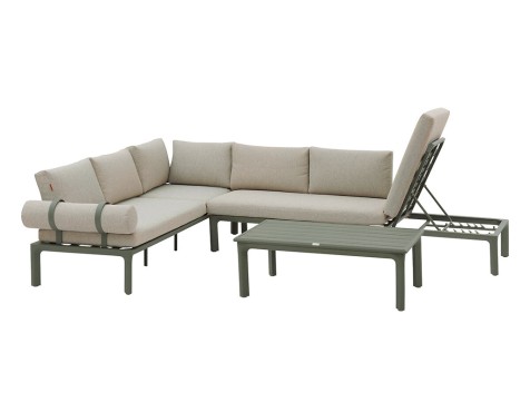 Conjunto De Jardín Café Dilors Verde Laurel