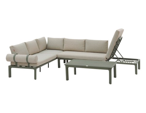 Conjunto De Jardín Café Dilors Verde Laurel