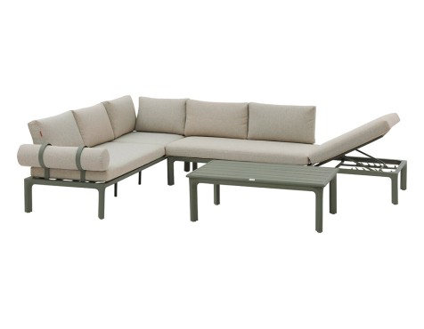 Conjunto De Jardín Café Dilors Verde Laurel