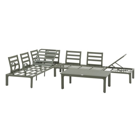 Conjunto De Jardín Café Dilors Verde Laurel