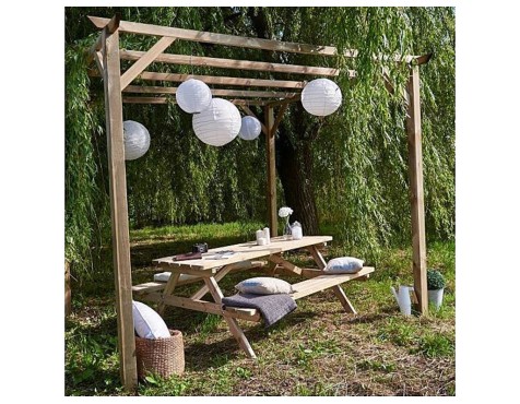 Pérgola De Madera Tratada Autoclave