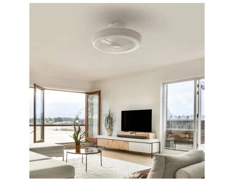 Ventilador De Sostre Amb Llum Energy Air Blanc