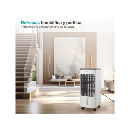 Climatizador Tatasu Con Control Remoto Blanco