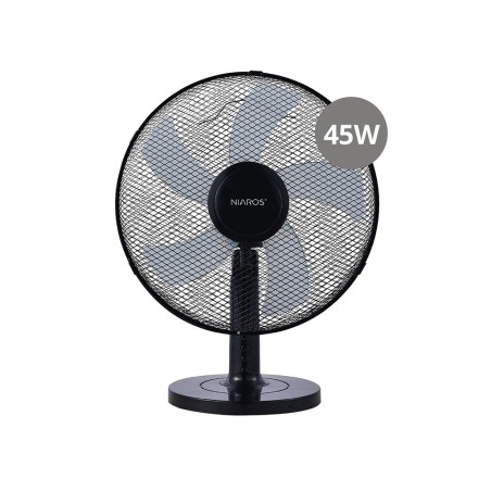 Ventilador De Sobretaula Macomia Negre