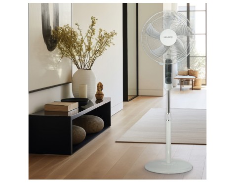 Ventilador De Pie Lungra Blanco