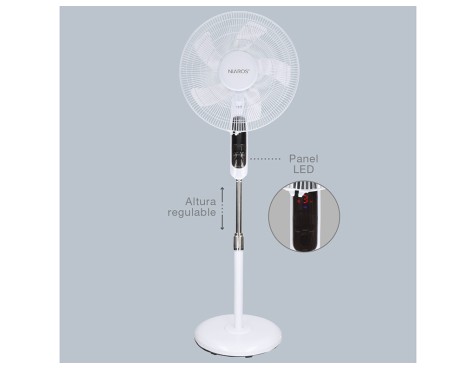 Ventilador De Pie Lungra Blanco