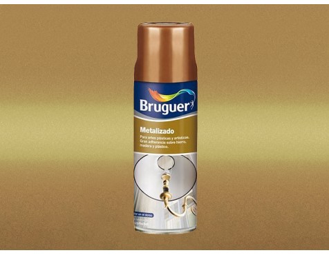 Spray Bruguer Metalizado Oro