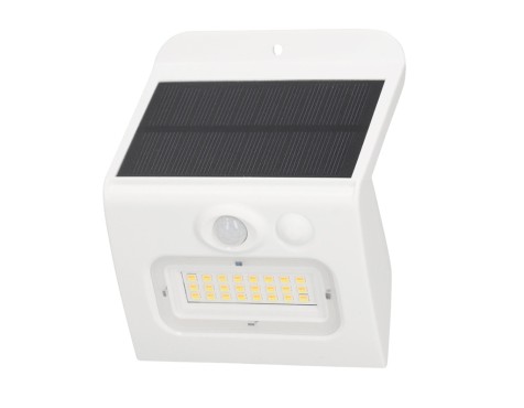 Aplic Solar Led Egoda Amb Sensor Blanc