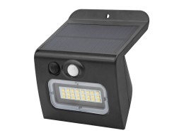 Aplic Solar Led Egoda Amb Sensor Negre