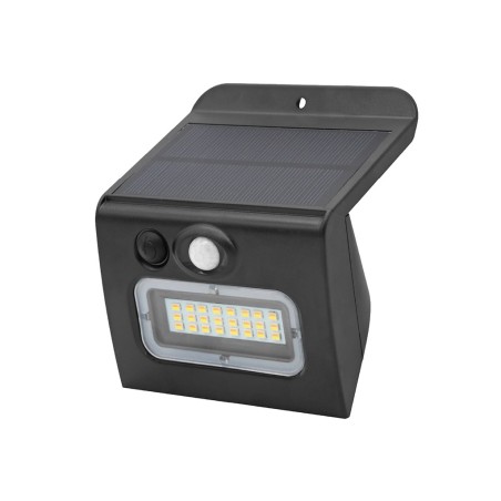 Aplic Solar Led Egoda Amb Sensor Negre