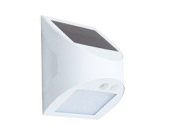 Aplic Solar Kolam Amb Sensor Blanc