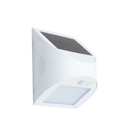 Aplique Solar Kolam Con Sensor Blanco