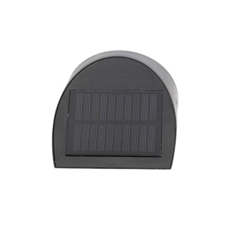 Aplique Solar Kolam Con Sensor Negro