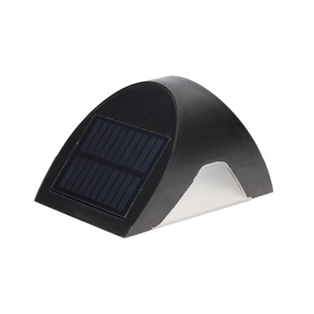 Aplique Solar Kolam Con Sensor Negro