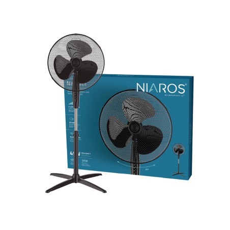 Ventilador De Peu Nametil Negre