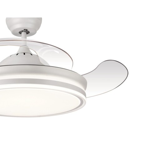 Ventilador De Techo Con Luz Calima Blanco