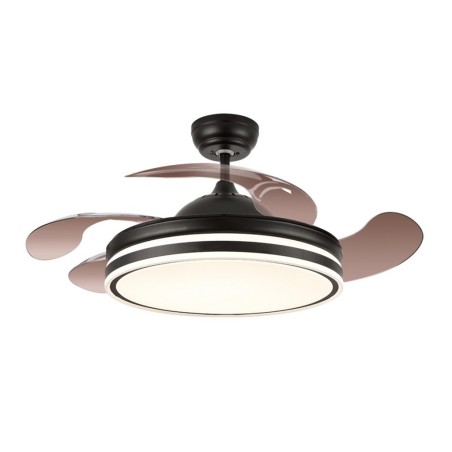 Ventilador De Techo Con Luz Calima 3 Negro