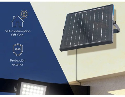 Proyector Solar Con Sensor Abora