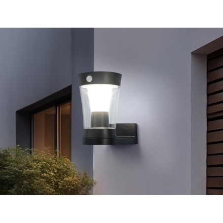 Aplique Solar Exterior Hércules Pared