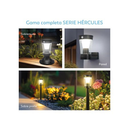 Aplique Solar Exterior Hércules Pared