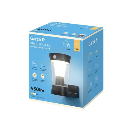 Aplique Solar Exterior Hércules Pared