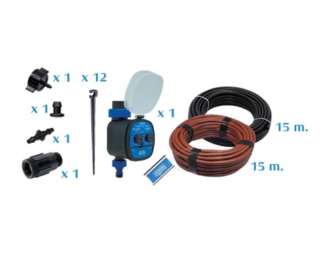 Kit De Riego Por Goteo Huerto Urbano