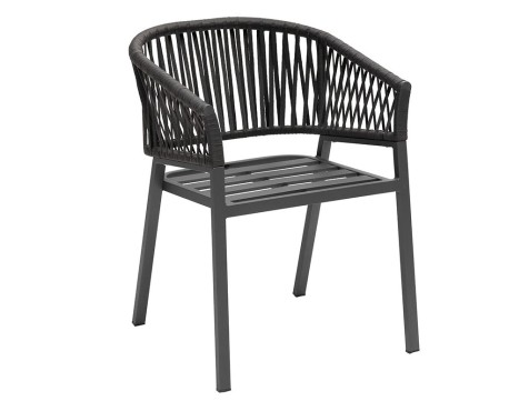Silla Jardín Oriengo Antracita