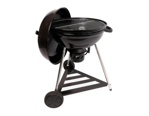 Barbacoa De Carbón Redonda Smoke Negro