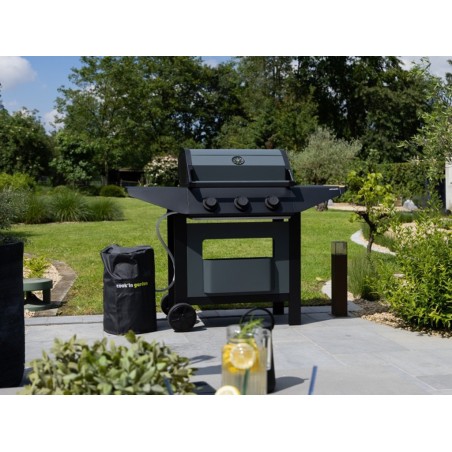 Barbacoa De Gas Burn Negre