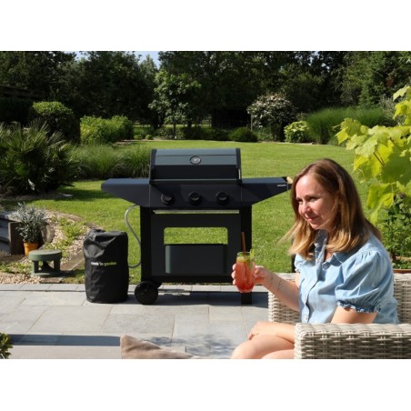 Barbacoa De Gas Burn Negre