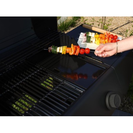 Barbacoa De Gas Burn Negre