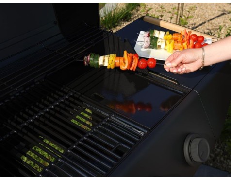 Barbacoa De Gas Burn Negre